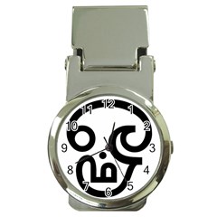 Hindu Om Symbol In Tamil  Money Clip Watches by abbeyz71