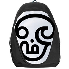 Hindu Om Symbol In Tamil  Backpack Bag by abbeyz71