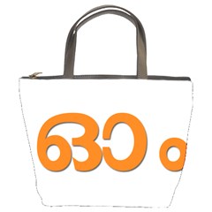 Hindu Om Symbol In Malayalam Script Bucket Bags by abbeyz71