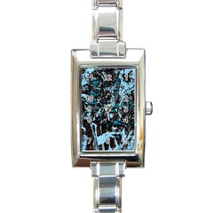 Pattern Rectangle Italian Charm Watch