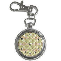 Colorful Stylized Floral Boho Key Chain Watches by dflcprints