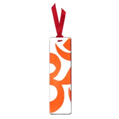 Hindu Om Symbol (orange) Small Book Marks by abbeyz71