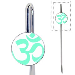 Hindu Om Symbol (cyan Blue) Book Mark by abbeyz71