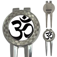 Hindu Om Symbol  3-in-1 Golf Divots by abbeyz71