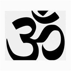 Hindu Om Symbol  Small Glasses Cloth