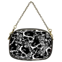 Skulls Pattern Chain Purses (two Sides) 