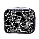 Skulls pattern Mini Toiletries Bags Front