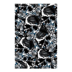 Skulls Pattern Shower Curtain 48  X 72  (small)  by ValentinaDesign