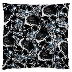 Skulls pattern Standard Flano Cushion Case (One Side)