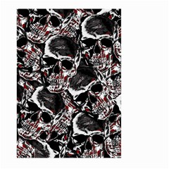 Skulls Pattern Large Garden Flag (two Sides) by ValentinaDesign