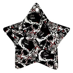 Skull Pattern Ornament (star)