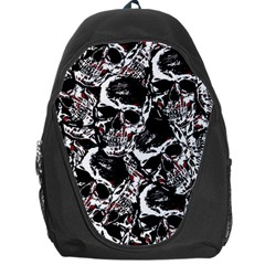 Skull Pattern Backpack Bag by ValentinaDesign