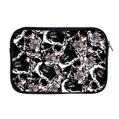 Skull Pattern Apple Macbook Pro 17  Zipper Case by ValentinaDesign