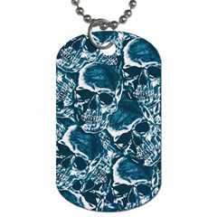 Skull Pattern Dog Tag (one Side) by ValentinaDesign