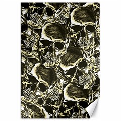 Skull Pattern Canvas 20  X 30  