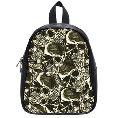 Skull Pattern School Bags (small)  by ValentinaDesign