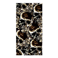Skull Pattern Shower Curtain 36  X 72  (stall)  by ValentinaDesign