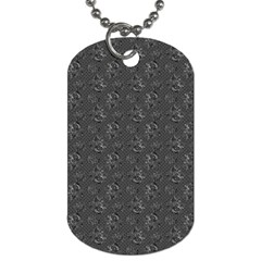 Floral pattern Dog Tag (Two Sides)