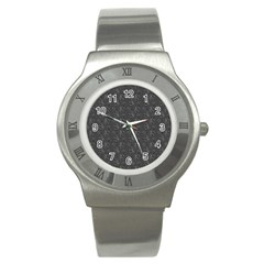 Floral pattern Stainless Steel Watch