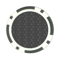 Floral Pattern Poker Chip Card Guard