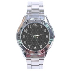 Floral pattern Stainless Steel Analogue Watch