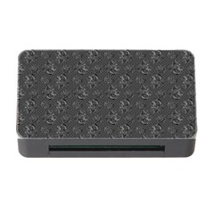 Floral Pattern Memory Card Reader With Cf