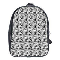 Floral Pattern School Bags(large)  by ValentinaDesign