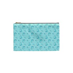 Floral Pattern Cosmetic Bag (small)  by ValentinaDesign