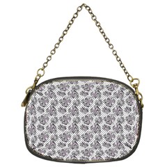 Floral Pattern Chain Purses (two Sides)  by ValentinaDesign