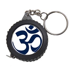 Hindu Om Symbol (dark Blue) Measuring Tapes by abbeyz71