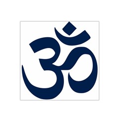 Hindu Om Symbol (dark Blue) Satin Bandana Scarf by abbeyz71