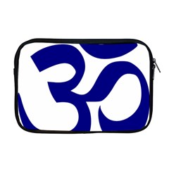 Om Symbol (navy Blue) Apple Macbook Pro 17  Zipper Case by abbeyz71