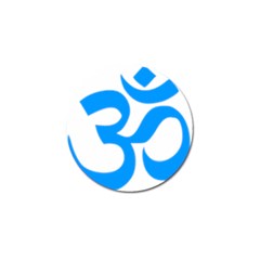 Hindu Om Symbol (ocean Blue) Golf Ball Marker by abbeyz71