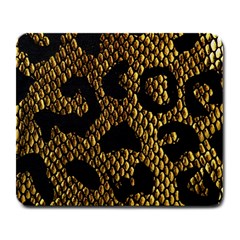 Metallic Snake Skin Pattern Large Mousepads