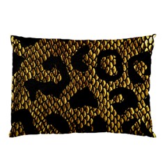 Metallic Snake Skin Pattern Pillow Case