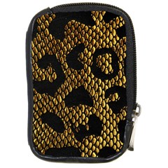 Metallic Snake Skin Pattern Compact Camera Cases