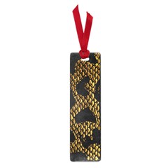 Metallic Snake Skin Pattern Small Book Marks