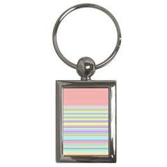 All Ratios Color Rainbow Pink Yellow Blue Green Key Chains (rectangle) 