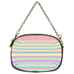 All Ratios Color Rainbow Pink Yellow Blue Green Chain Purses (two Sides) 
