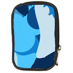 Blue Polka Compact Camera Cases by Mariart