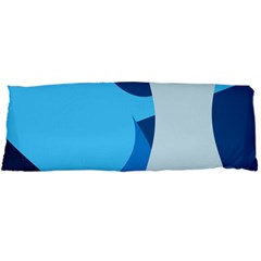 Blue Polka Body Pillow Case Dakimakura (two Sides)