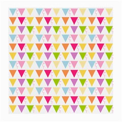 Bunting Triangle Color Rainbow Medium Glasses Cloth