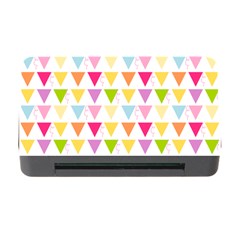 Bunting Triangle Color Rainbow Memory Card Reader With Cf by Mariart