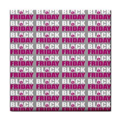 Black Friday Sale White Pink Disc Tile Coasters