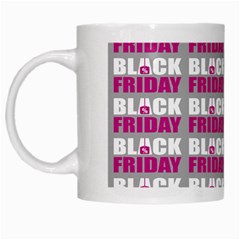 Black Friday Sale White Pink Disc White Mugs