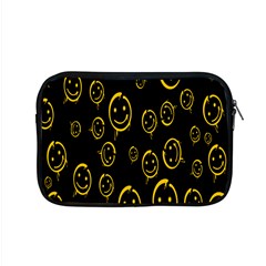 Face Smile Bored Mask Yellow Black Apple Macbook Pro 15  Zipper Case