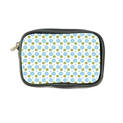 Blue Yellow Star Sunflower Flower Floral Coin Purse by Mariart