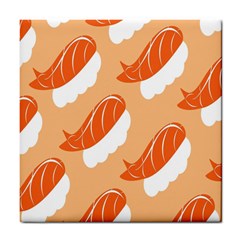 Fish Eat Japanese Sushi Tile Coasters by Mariart