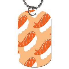 Fish Eat Japanese Sushi Dog Tag (One Side)