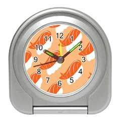 Fish Eat Japanese Sushi Travel Alarm Clocks